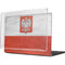 Poland Flag Distressed MacBook Pro 14in (2021-24) Case plus Skin
